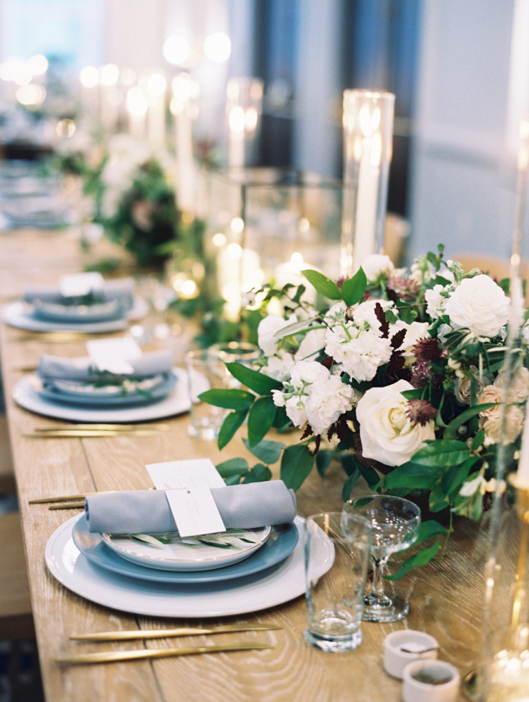 Romantic Minimalist Autumn Wedding at The Line Hotel in Washington, DC ...