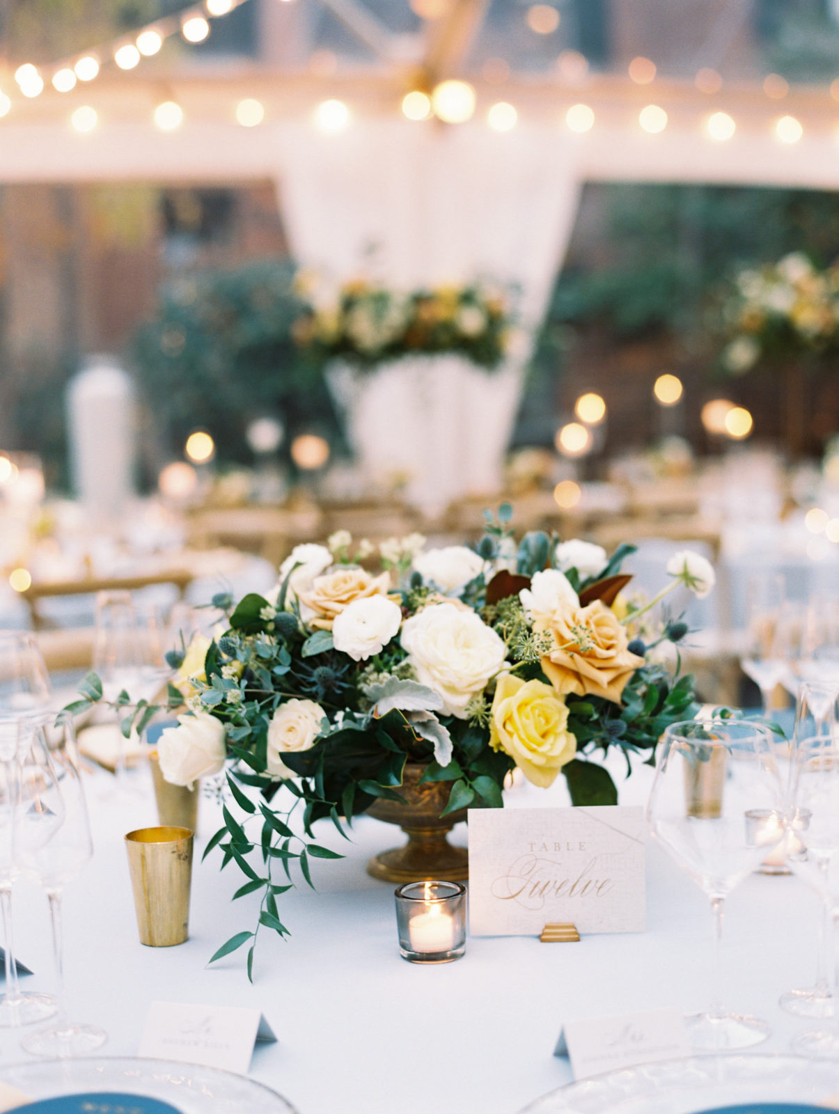 Golds and Blue Greys at Decatur House in Washington, D.C. - Sweet Root ...