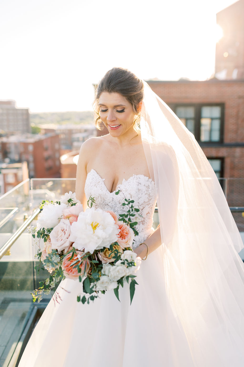 Rooftop Intimate Wedding at The Line Hotel - Sweet Root Village Blog